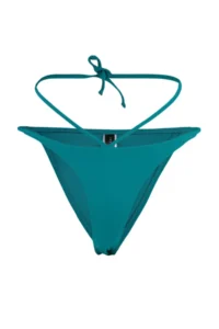 TRENDYOLMİLLA Petrol Blue Blue Blue Piped High Leg Bikini Bottom - Image 5