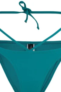 TRENDYOLMİLLA Petrol Blue Blue Blue Piped High Leg Bikini Bottom - Image 6