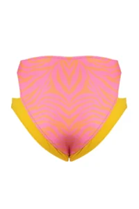 TRENDYOLMİLLA Zebra Patterned Cut Out Detailed Bikini Bottom - Image 8