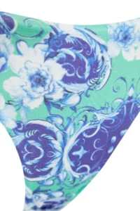 TRENDYOLMİLLA Ethnic Patterned Normal Hem Bikini Bottom - Image 7