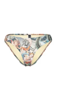 TRENDYOLMİLLA Ethnic Patterned Regular Low Waist Bikini Bottom - Image 5
