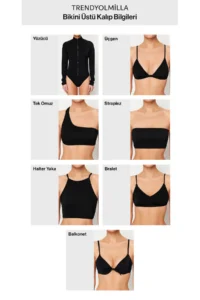 TRENDYOLMİLLA Green bralette Covered Regular High Waist Bikini Set - Image 7