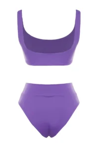 TRENDYOLMİLLA Purple bralette High Waist Regular Basic Bikini Set - Image 10