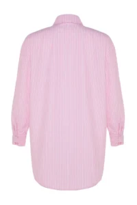 TRENDYOLMİLLA beachwear Pink Weaving Maxi Shirt - Image 8