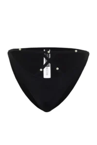 TRENDYOLMİLLA Black Cut Out/Pencereli High Leg Bikini Bottom - Image 7