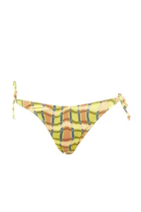 TRENDYOLMİLLA Plaid Patterned tied up Normal Hem Bikini Bottom - Image 6