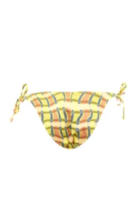 TRENDYOLMİLLA Plaid Patterned tied up Normal Hem Bikini Bottom - Image 8