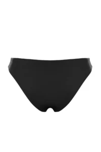 TRENDYOLMİLLA Black with accessories Regular Regular Waist Bikini Bottom - Image 8