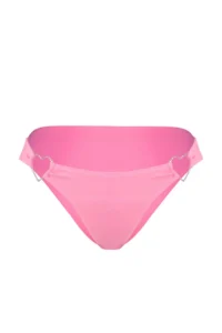 TRENDYOLMİLLA Pink with accessories Regular Regular Waist Bikini Bottom - Image 4