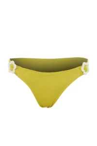 TRENDYOLMİLLA Oil Green with accessories Normal Hem Bikini Bottom - Image 7