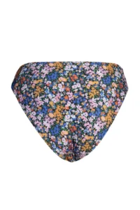 TRENDYOLMİLLA Floral Patterned Regular High Waist Bikini Bottom - Image 8