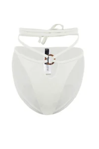 TRENDYOLMİLLA Ecru with accessories High Leg Bikini Bottom - Image 7