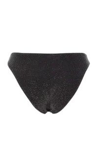 TRENDYOLMİLLA Black with accessories Regular Regular Waist Bikini Bottom - Image 8