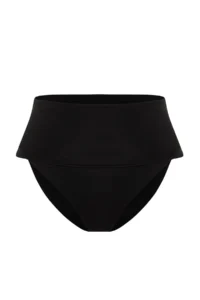 TRENDYOLMİLLA Black Alternative Use High Waist Normal Bikini Bottom - Image 8