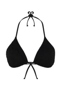 TRENDYOLMİLLA Black Triangle Covered Bikini Top - Image 6