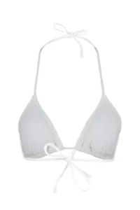 TRENDYOLMİLLA Ecru Triangle Covered Bikini Top - Image 9
