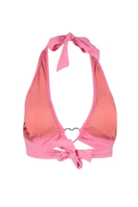 TRENDYOLMİLLA Pink with accessories Triangle Covered Bikini Top - Image 8