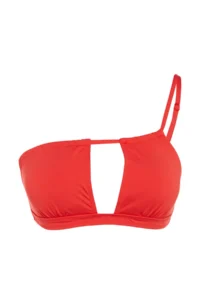 TRENDYOLMİLLA Rejection One Shoulder Cut Out/Pencereli Bikini Top - Image 7