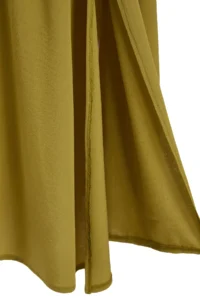 TRENDYOLMİLLA Khaki Weaving Shirred Maxi Beach Dress - Image 7