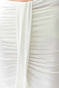 TRENDYOLMiLLA beachwear Ecru Weaving Maxi Skirt - Image 3