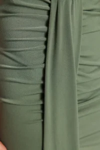 TRENDYOLMiLLA Khaki Weaving Maxi Beach Skirt - Image 5