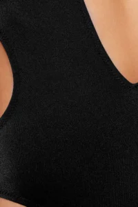 TRENDYOLMİLLA Black V Telli balconette Covered Regular Mayokini - Image 5