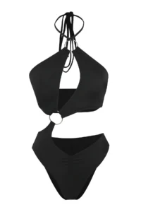 TRENDYOLMİLLA Black with accessories Barbell Collar Covered brazilian Mayokini - Image 5