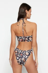 TRENDYOLMİLLA Leopard Patterned with accessories Barbell Collar Covered brazilian Mayokini - Image 5