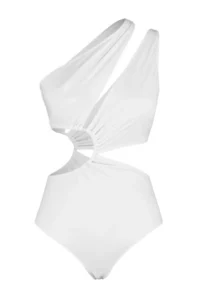TRENDYOLMİLLA Ecru tunnelled One Shoulder Covered Regular Mayokini - Image 8