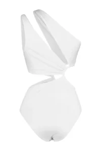 TRENDYOLMİLLA Ecru tunnelled One Shoulder Covered Regular Mayokini - Image 9
