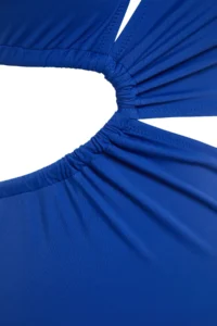 TRENDYOLMİLLA Saks Blue tunnelled One Shoulder Covered Regular Mayokini - Image 7