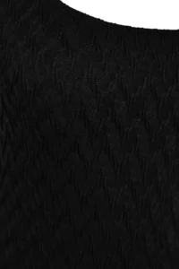 TRENDYOLMİLLA Black textured Square Neck Covered Regular Swimsuit - Image 8