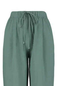 TRENDYOLMİLLA beachwear Khaki Weaving High Waist Pants - Image 7