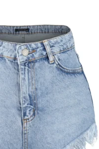 TRENDYOLMiLLA Mavi denim Beach Mini High Waist Shorts & Bermuda - Image 7