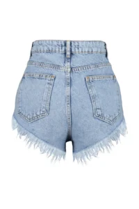 TRENDYOLMiLLA Mavi denim Beach Mini High Waist Shorts & Bermuda - Image 8