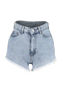 TRENDYOLMiLLA Mavi denim Beach Mini High Waist Shorts & Bermuda - Image 6