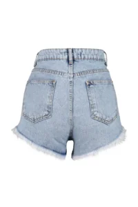 TRENDYOLMiLLA Mavi denim Beach Mini High Waist Shorts & Bermuda - Image 8