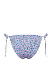 TRENDYOLMİLLA Floral Patterned Tunnelated High Leg brazilian Bikini Bottom - Image 10