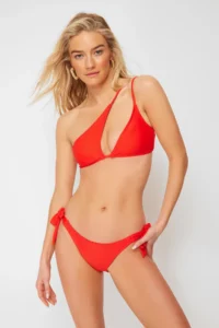 TRENDYOLMİLLA Rejection tied up brazilian Bikini Bottom - Image 2
