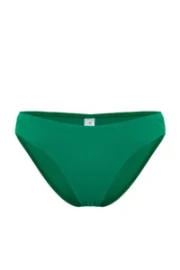 TRENDYOLMİLLA Green textured Regular Bikini Bottom - Image 5