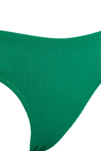 TRENDYOLMİLLA Green textured Regular Bikini Bottom - Image 6
