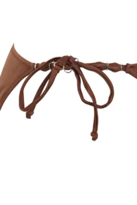 TRENDYOLMİLLA Brown with accessories brazilian Bikini Bottom - Image 6