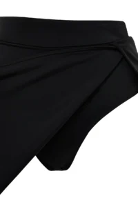 TRENDYOLMİLLA Black Skirt Regular Waist Bikini Bottom - Image 7