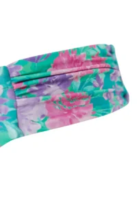 TRENDYOLMİLLA Floral Patterned Shirred brazilian Bikini Bottom - Image 7