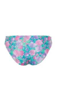 TRENDYOLMİLLA Floral Patterned Shirred brazilian Bikini Bottom - Image 8