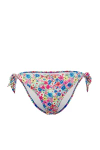 TRENDYOLMİLLA Floral Patterned Regular Low Waist Bikini Bottom - Image 6