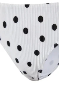 TRENDYOLMİLLA Polka Dot Regular Bikini Bottom - Image 7
