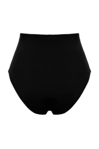 TRENDYOLMİLLA Black with accessories Regular High Waist Bikini Bottom - Image 7