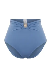 TRENDYOLMİLLA Mavi with accessories Regular High Waist Bikini Bottom - Image 6