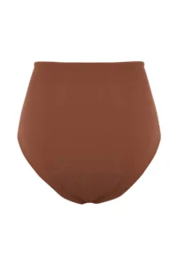 TRENDYOLMİLLA Brown with accessories Regular High Waist Bikini Bottom - Image 7